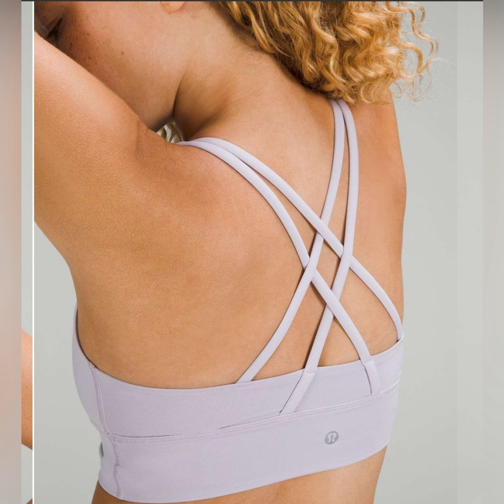 Lululemon Energy Longline Bra *Medium Support, B–D Cups
Faint Lavender